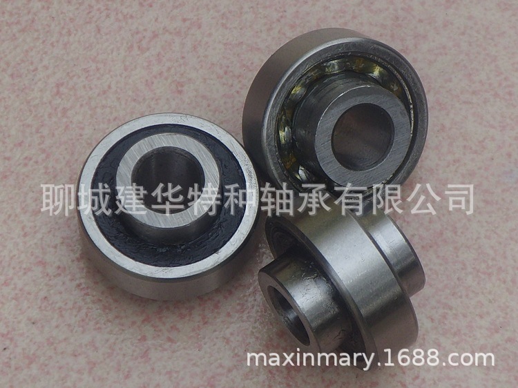 供应内径12外径28 内圈高度14内圈加高的非标6001碳钢深沟球轴承