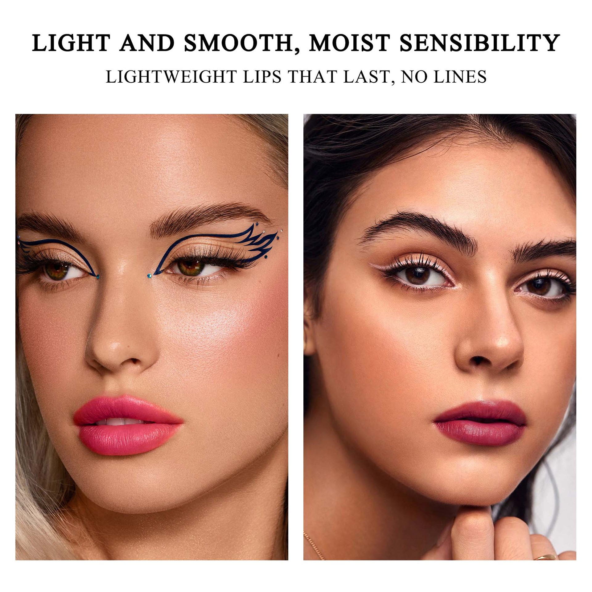 SHCOETY's cross-border bestseller, a new type of beauty product that does not stick to the red water on the cup mouth, does not fade, and is a matte and long-lasting lip gloss Item Picture