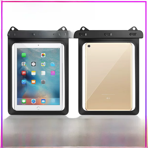 Factory Direct Sales iPad Waterproof Bag Large Tablet Waterproof Protective Cover Outdoor Tablet Bag Waterproof Bag in Stock
