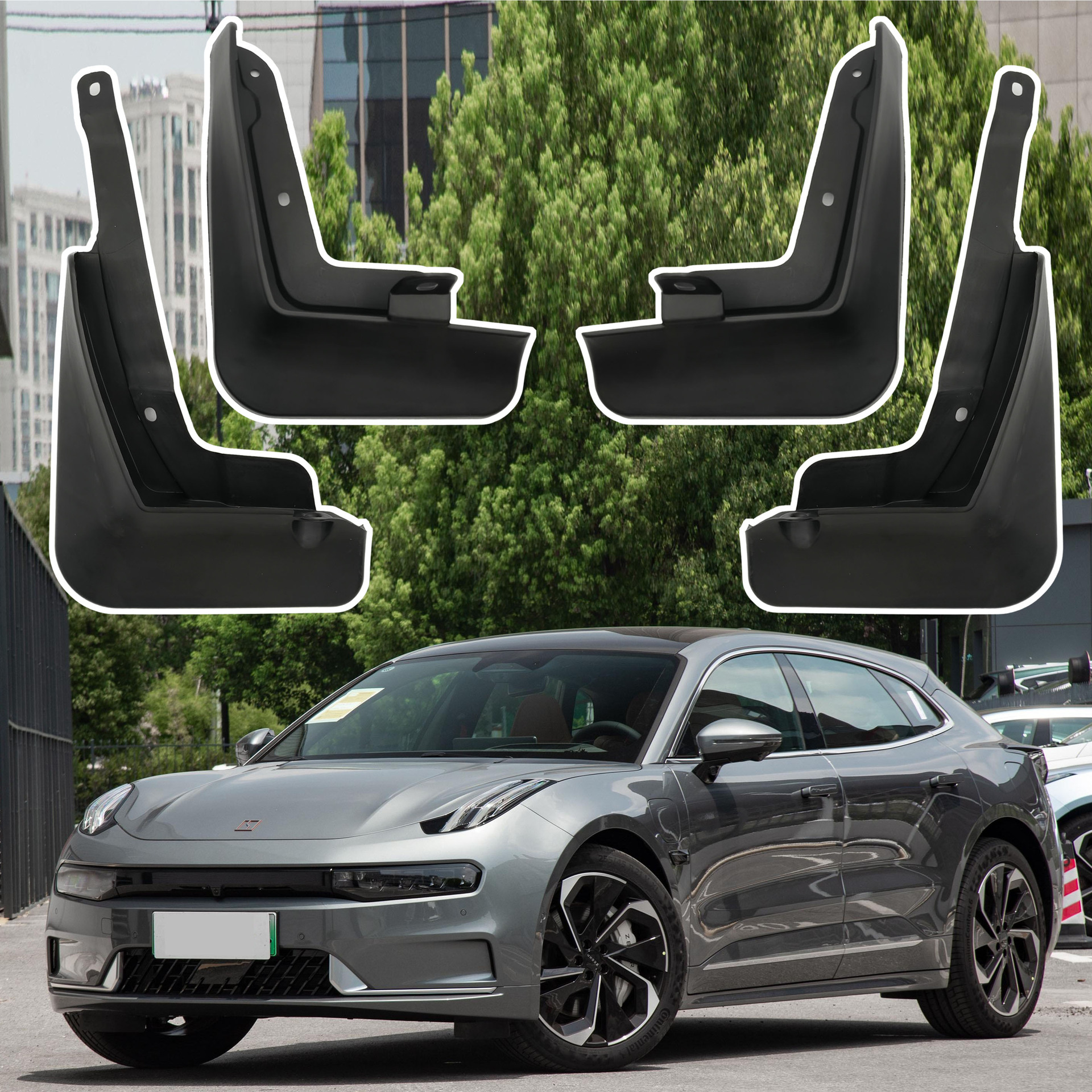Utilice extremadamente Krypton ZEEKR001 guardabarros 2021-2023 transfronterizo exclusivo para las ventas de comercio exterior de barro image 4