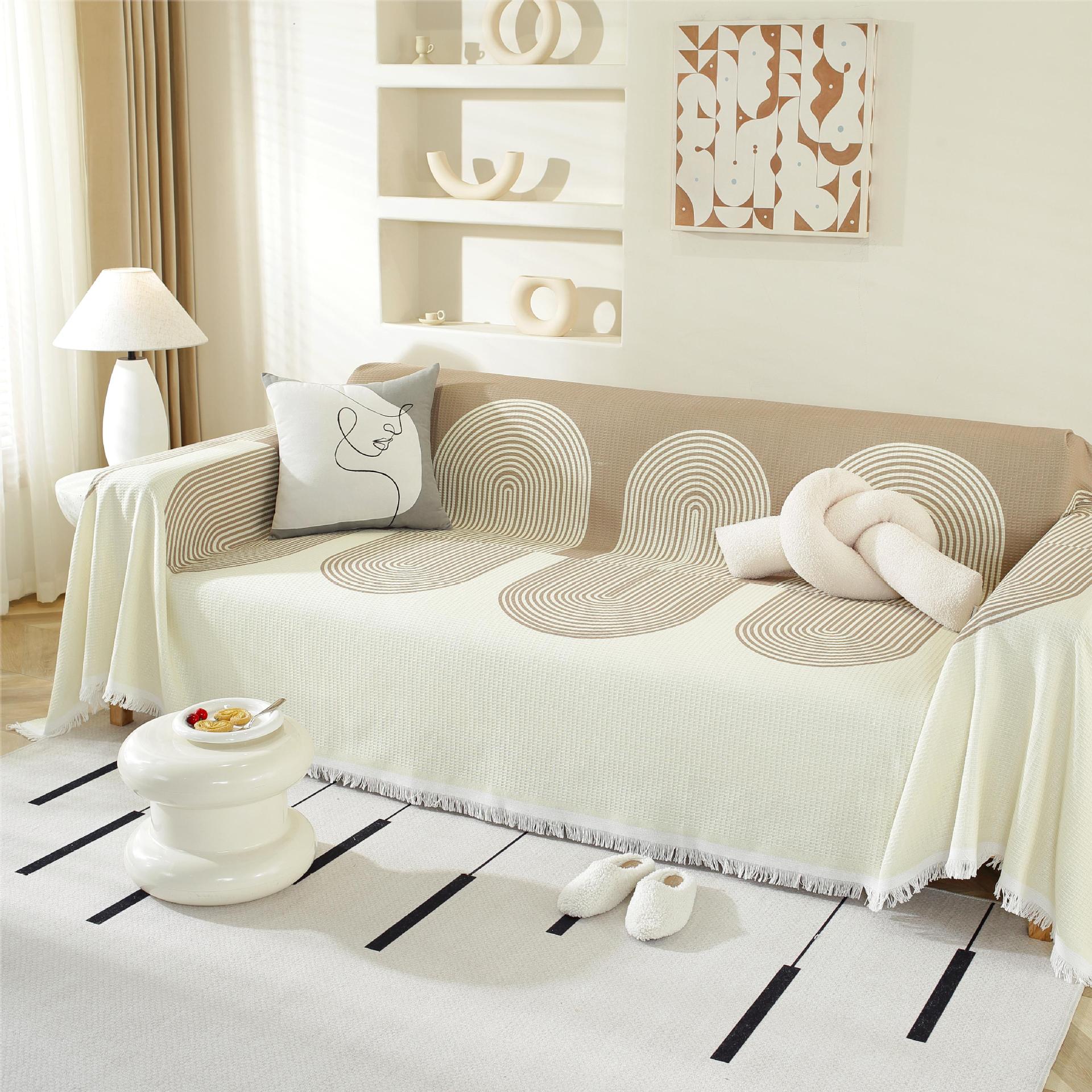 Universeller, staubdichter, unansehnlicher Ganzjahres-Sofaüberzug (einteilig) für Mietsofas, rutschfest_voghion.com