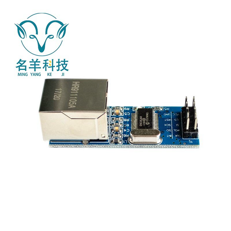 ENC28J60 SPI интерфейс Ethernet сетевой модуль 51/AVR/ARM/PIC код мини версия
