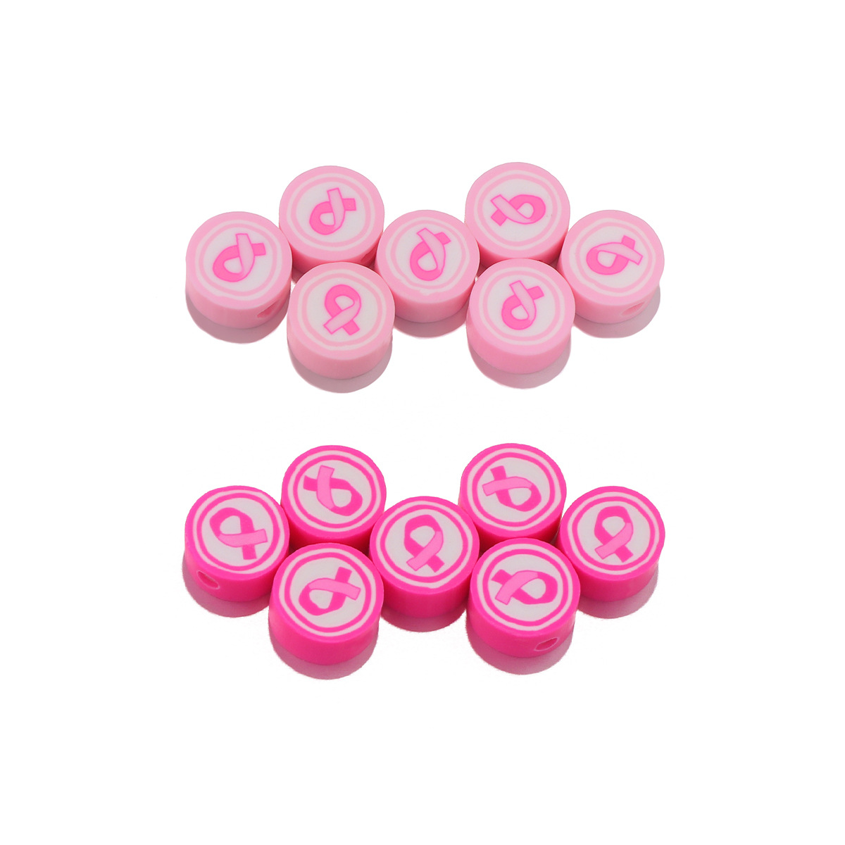 Accesorios de la joyería cerámica suave bufanda de seda cinta de cinta suelta cuentas hechas a mano material de bricolaje pulsera collar