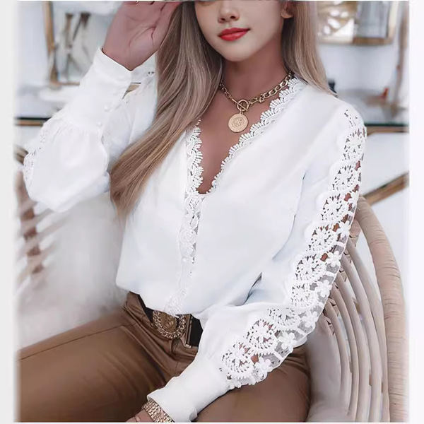 Lace long-sleeve