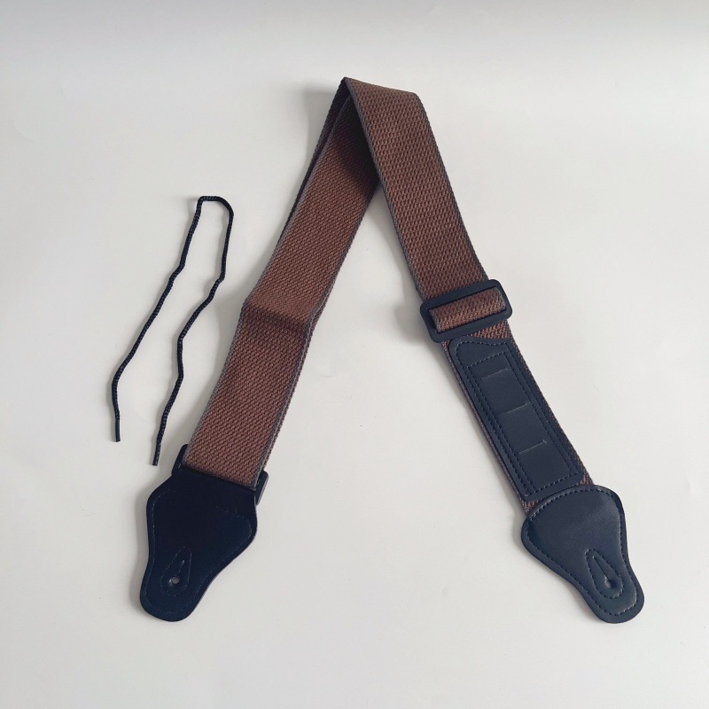 Correa de la guitarra se puede insertar Pick folk Guitar correa de hombro se puede almacenar recoger la correa bajo guitarra eléctrica tejido de nylon