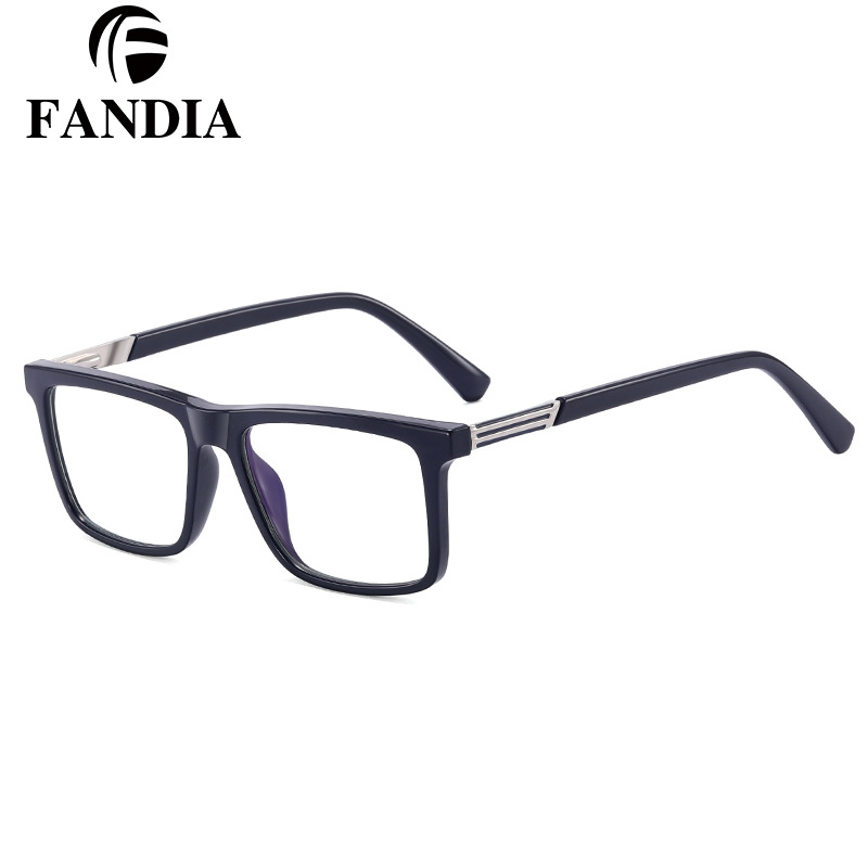 93536 gafas anti-luz azul de alta gama para hombres, gafas de protección de ojos para hombres, comercio exterior al por mayor con marco de miopía