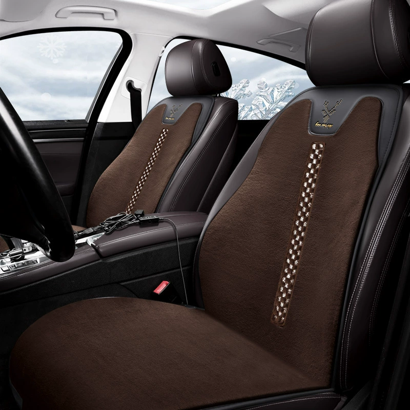 Автомобильная Подушка с подогревом зимняя Автомобильная подушка Автомобильное универсальное сиденье с электрическим подогревом 12 В Универсальная электрическая грелка для сохранения тепла