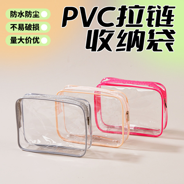 Cosmetic bag PVC for traveling