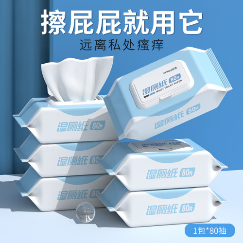 Wet toilet paper family affordable toilet wipes private parts wipe wet wipes for men and women special wet toilet wipes 80 pumps