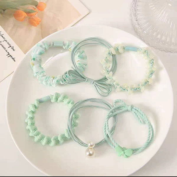 Green set, 6 pieces