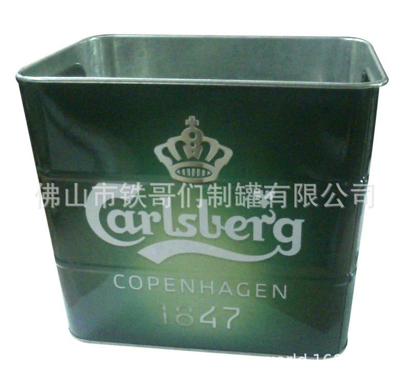 厂家供应镀锌铁桶，方形冰桶，圆形冰桶，椭圆冰桶，船型冰桶