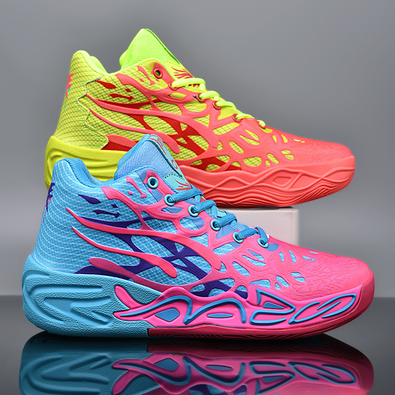High-Top Men's Shoes for Autumn, Youth Mismatched Shoes, Shock-Absorbing Ultra-Light Running Shoes, Large Size, Odor-Resistant, Non-Slip Basketball Shoes, Trendy Sports Shoes High-Top Men's Shoes for Autumn, Youth Mismatched Shoes, Shock-Absorbing Ultra-Light Running Shoes, Large Size, Odor-Resistant, Non-Slip Basketball Shoes, Trendy Sports Shoes