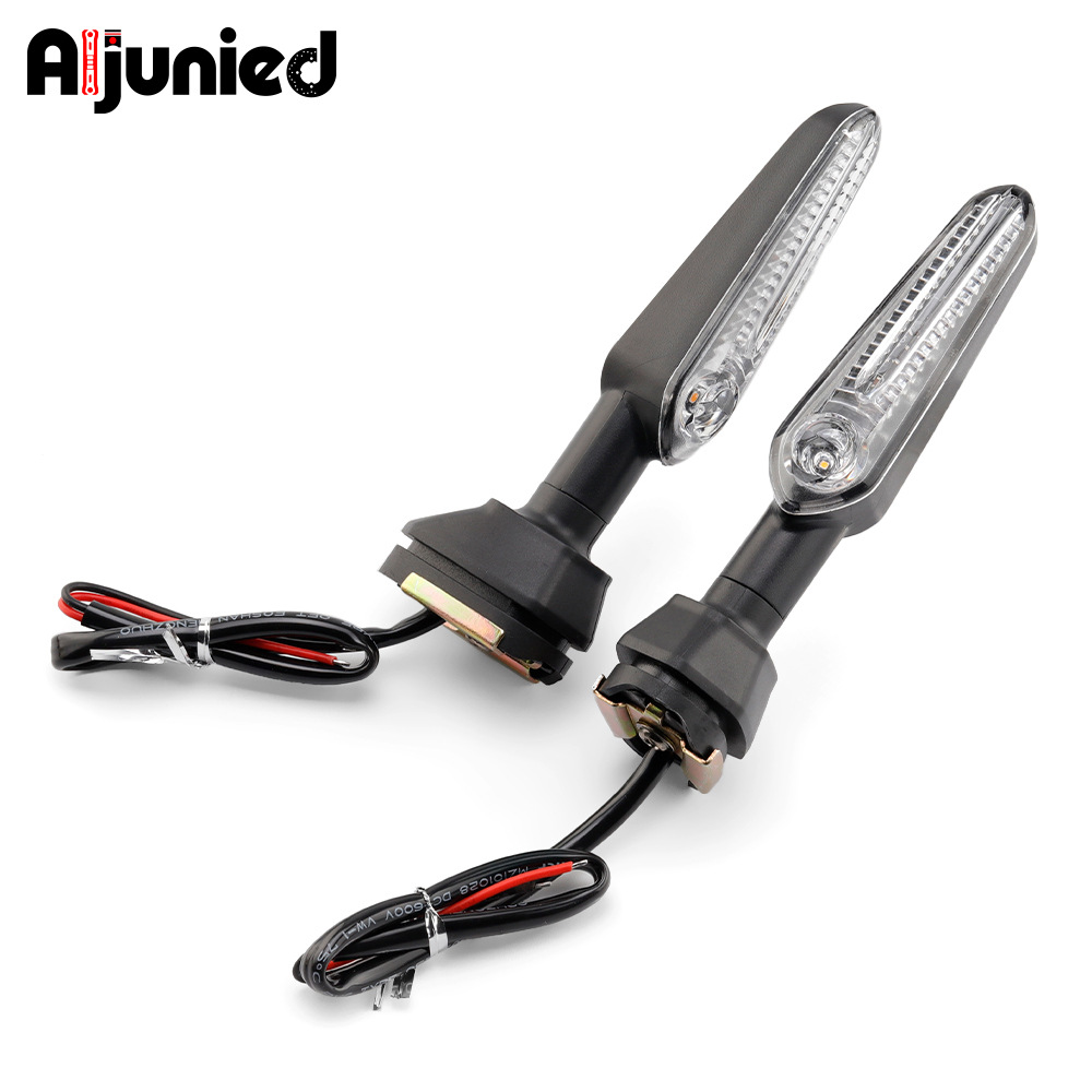 Kawasaki Motorcycle Turn Signal Light For Kawasaki ER6N Ninja 400 12V LED (Dönmə işıqları) - clear