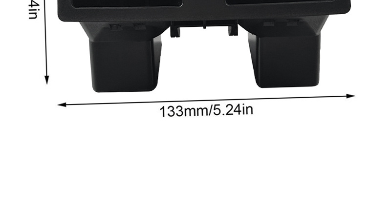 1TD819203A is suitable for the rear air conditioning outlet of Volkswagen Touran and Caddy 2003-2014 1TD819203