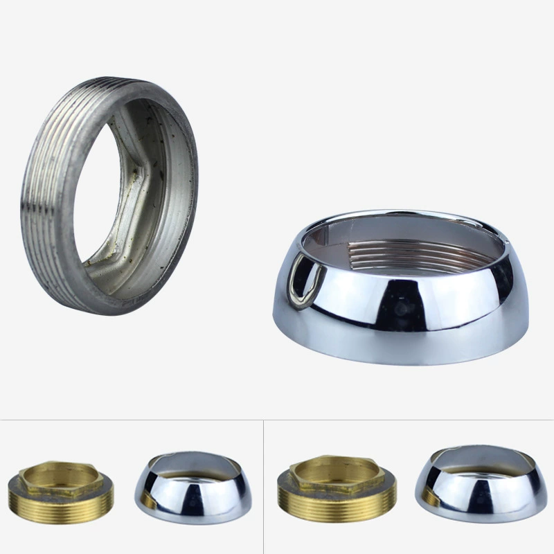 Медь из нержавеющей стали чаша крышка смесителя фитинги сантехника Шестигранная гайка сальник колпачок давления сердечника клапана шестигранный колпачок давления