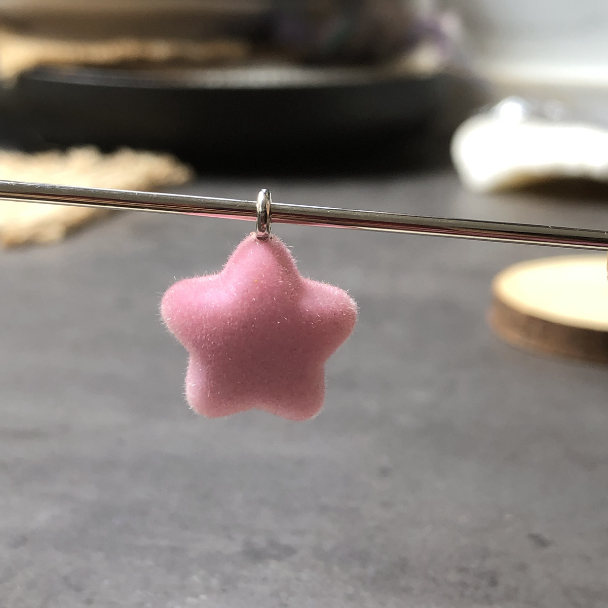 30g Weight Pendant Jewelry Making Type 15mm Jewelry Making Size DIY Jewelry Accessories Classification 10 PCS/Package Quantity Plastic, Resin Material Pentagram Pattern Casual, Cute, Simple Style Style 10 PCS/Package 15mm Plastic Resin Pentagram Pendant 11