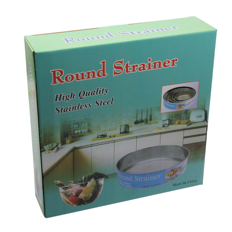 不锈钢6PC彩盒套装米粉筛3