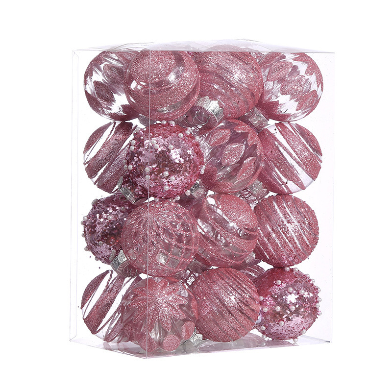 圣诞球圣诞树挂件6cm3圣诞球套装节日圣诞树挂件精品装饰品批发|undefined