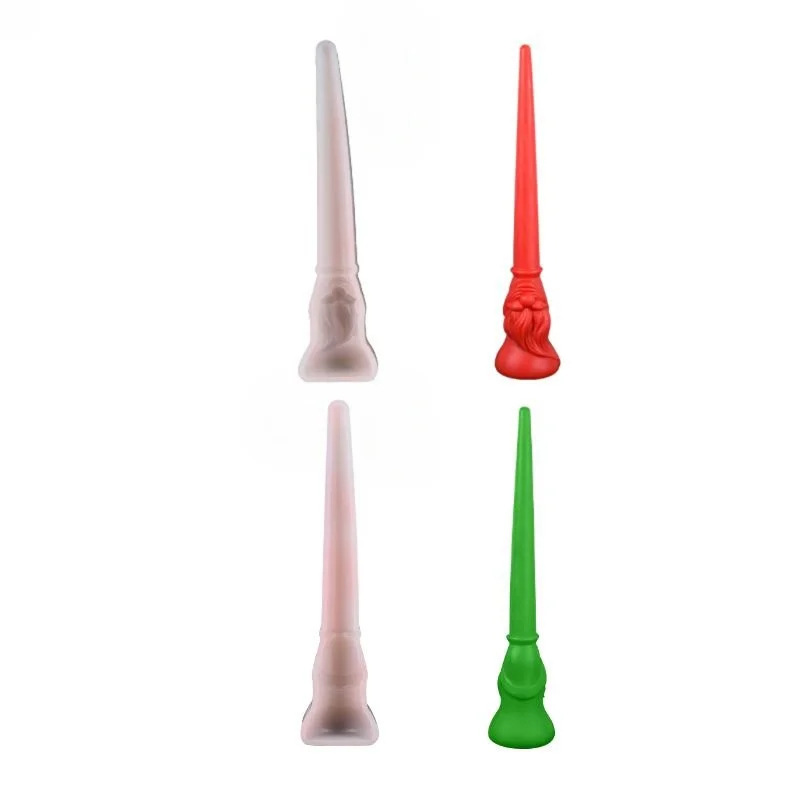 Molde de vela de aromaterapia navideña Sanxin tira larga de silicona regalos DIY