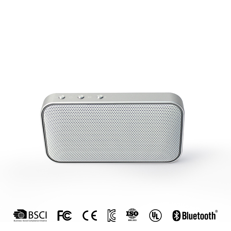 BT209 inalámbrico al aire libre portátil ultra-Delgado altavoz Bluetooth pequeña pistola de acero regalo electrónico mini bolsillo audio
