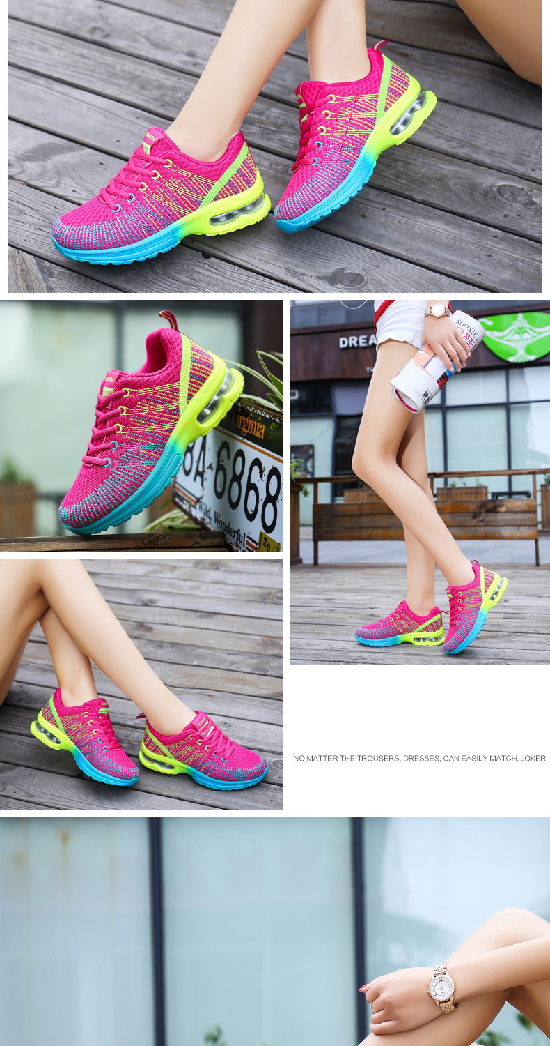 New Classic Running Gray-pink Women's Casual Sports Shoes,_vogvips.com