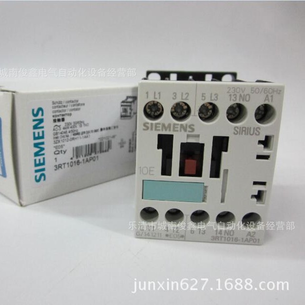 德国原装西门子接触器3RT1016-1AP01 220VAC