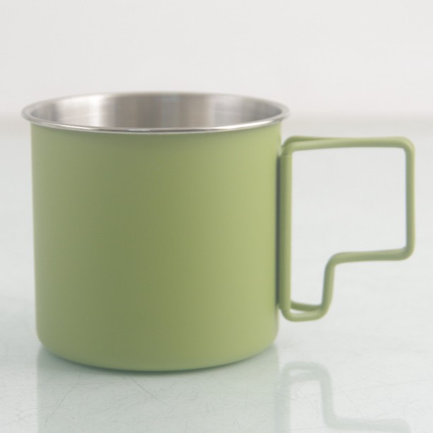 새로운 8CM 컵 녹색(새 손잡이)