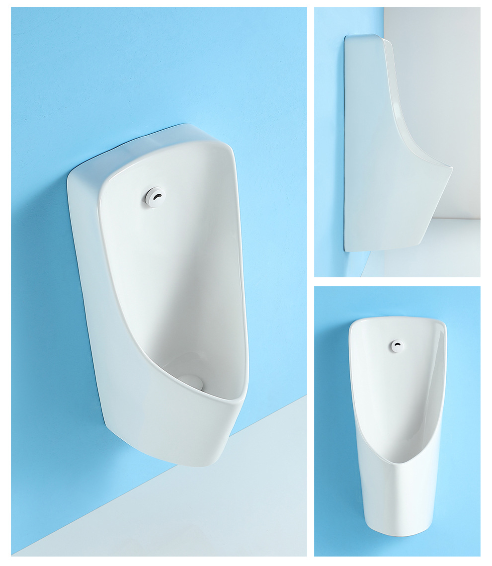 Men's urinal floor-standing wall-mounted integrated fully automatic sensor ceramic urinal, household urinal urinal undefined