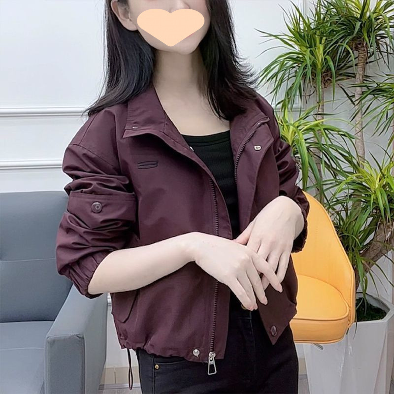 高级感夹克短外套女春秋2025春季新款时尚洋气减龄拉链小个子上衣|undefined