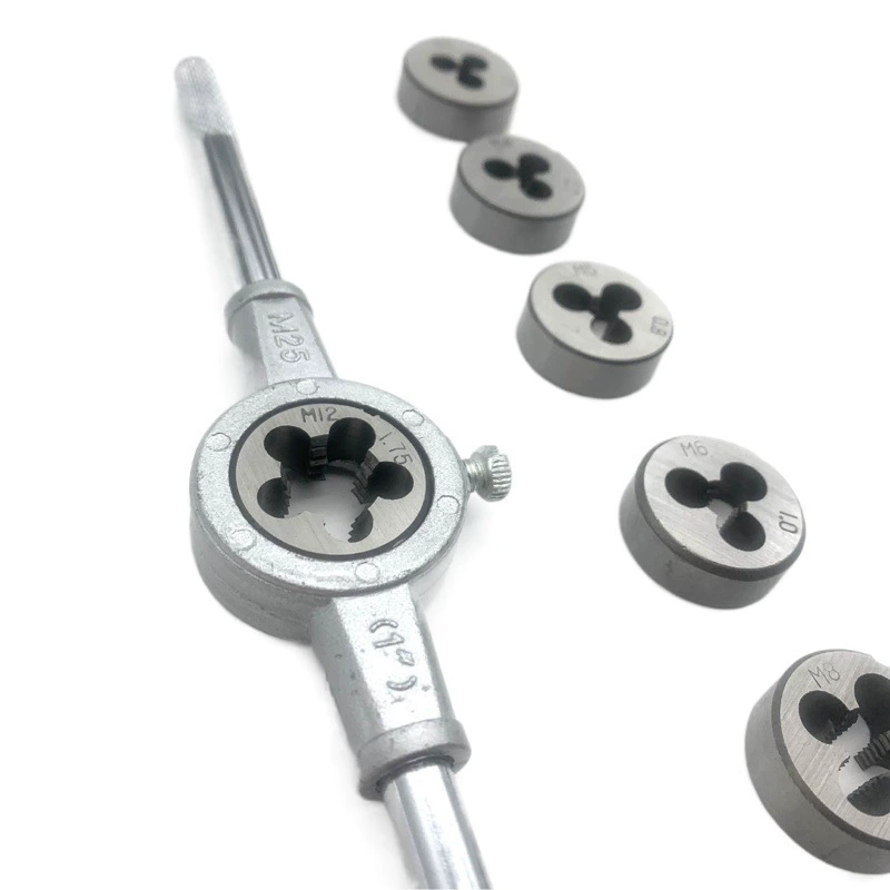 Оптовая Продажа с фабрики 8 шт. Матрица костюм метрической легированной стали набор из 8 шт. Матрица набор для нарезания резьбы