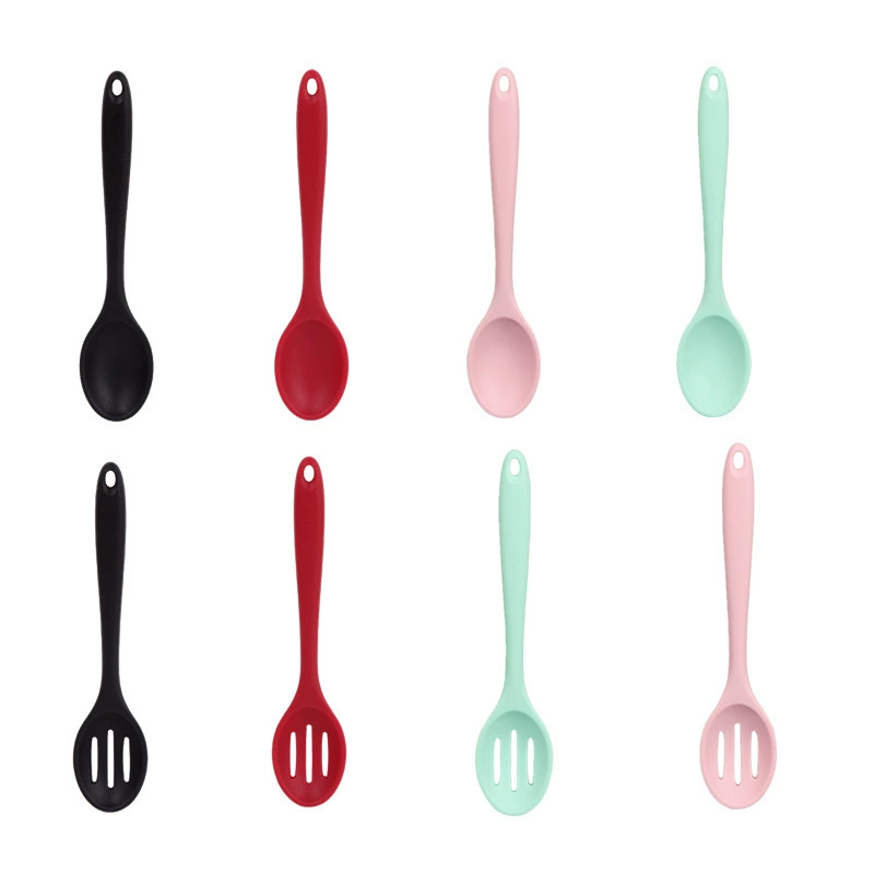 Silicone small spoon, shovel, children's kitchenware