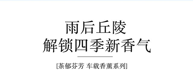 Car Aromatherapy High-end Lasting Camellia Eau De Toilette Ornaments Anti-motion Sickness and Odor Purification Air Car Fragrance