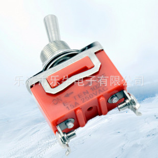 Le Niu Button Switch KN3A-101 Red Screw Foot Two Foot Two-gear Rocker Switch