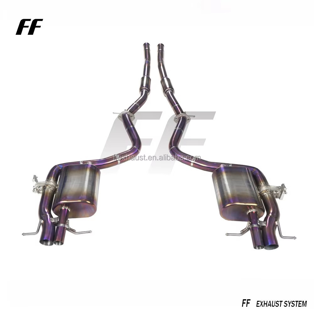 Suitable for Mercedes-Benz AMG S63 COUPE titanium valve electronic exhaust pipe