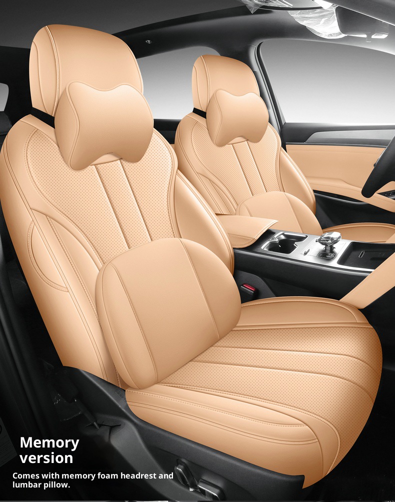 New Model Second-Generation Song Prodm-I Full Leather Car Seat Covers for Overseas Right-Hand Drive Vehicles, Cross-Border Full-Cover Car Seat Cushions