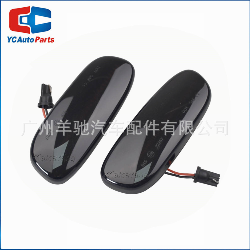 Adecuado para Subaru Impreza Luz amarilla Agua corriente LED Luz lateral Luz de señal de giro
