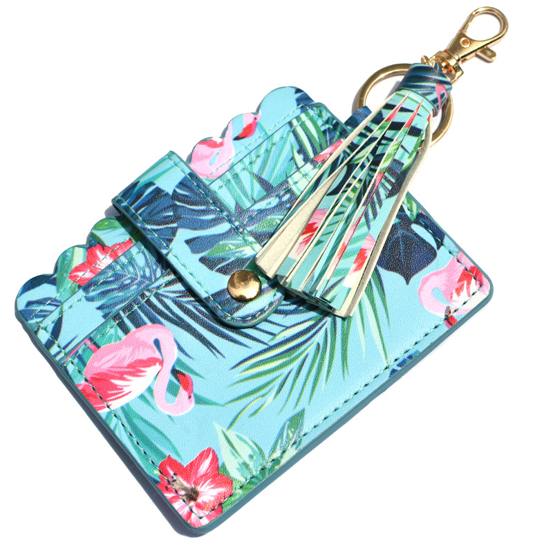Daily Occasion Pu Leather Material Women's Snakeskin Leopard Pu Leather Flip Cover Card Holders