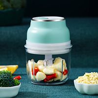 Douyin Cross-Border USB Garlic Masher, Electric Garlic Masher, Garlic Masher, Baby Mini Cooking Machine, Food Supplement Machine