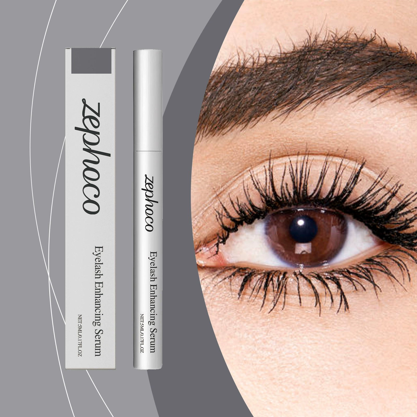Soft curling handheld medical mascara for eyelashes, for every day