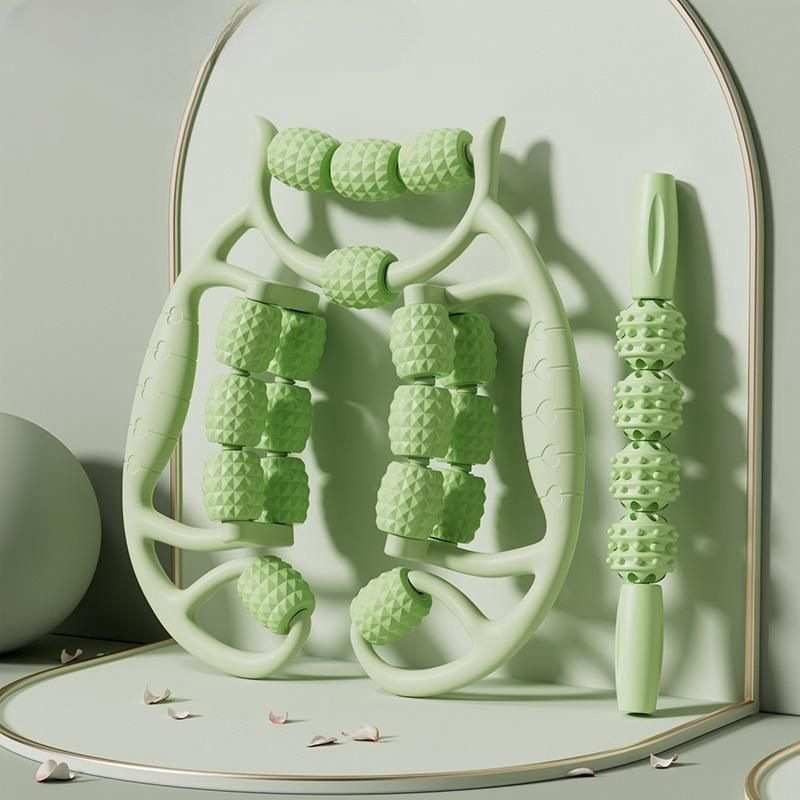 18륜 링 클립 + 4륜 마사지 스틱 세트