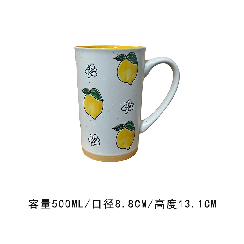 Cerámica bajo vidriado pintado a mano linda taza de gato taza de agua taza de desayuno taza de avena pareja micro pomelo