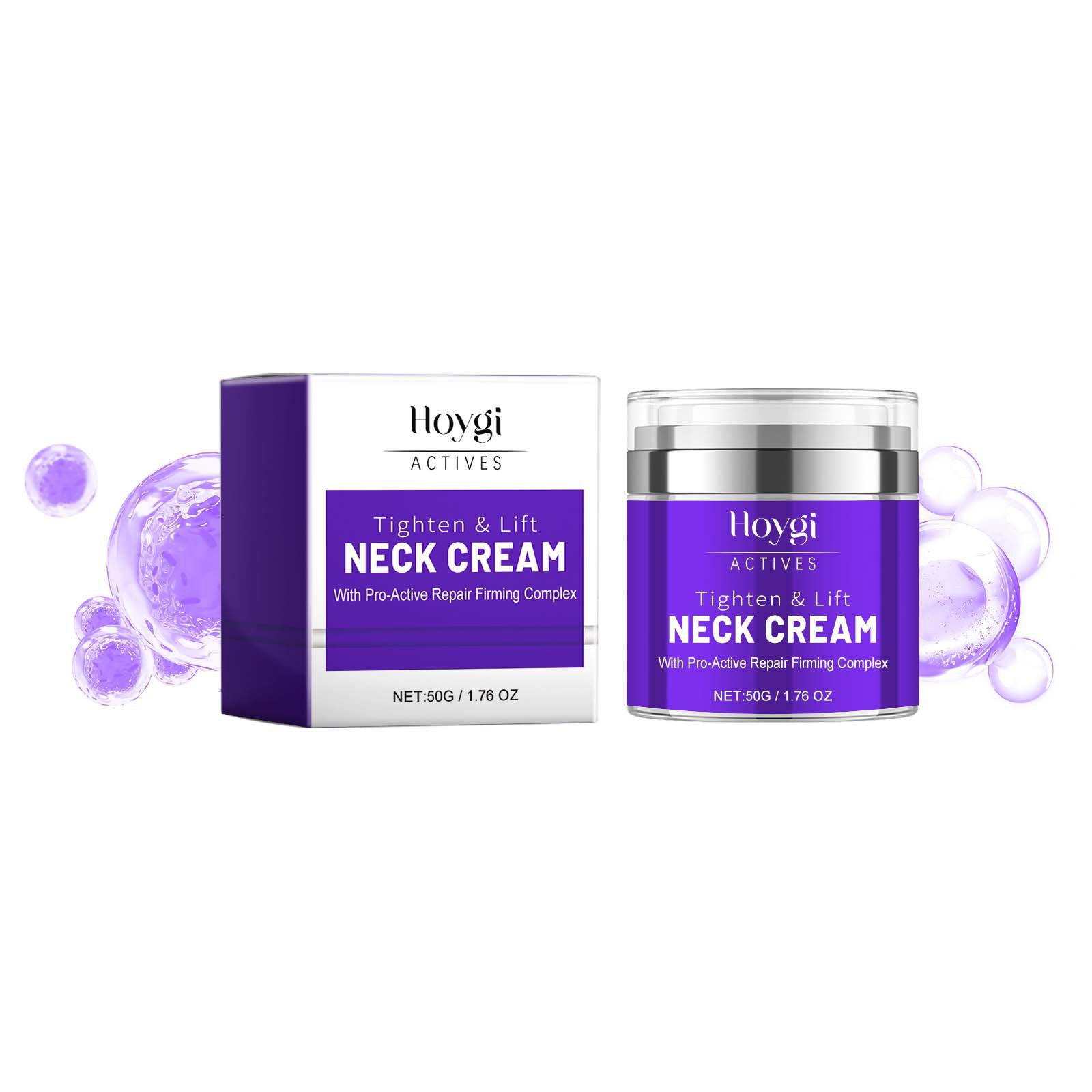 Hoygi Enhancing Firming Hidratante Pescoço, Hidratante, Branqueador, Desbotador, Suavizante e Embelezador do Pescoço Creme_voghion.com