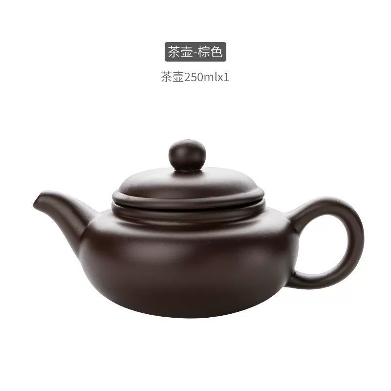 Modern tea set for home use, ceramic teapot, tea cup, simple and elegant design