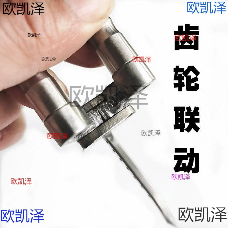 Разбрасыватель из композитной ручки из нержавеющей стали 304, многофункциональный разбрасыватель плавательного пузыря для рыб с двойной картой, игрушка с переключателем выброса