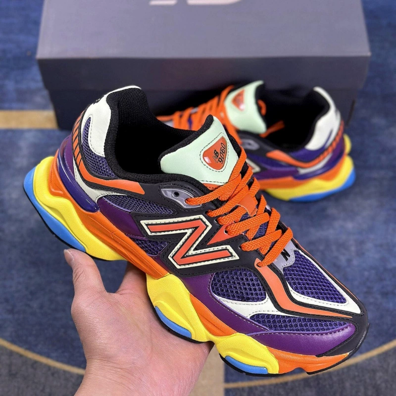 nb9060 обувь женская обувь для пап nb9060 чистая оригинальная спортивная обувь Wan Gao версия на толстой подошве, увеличивающая обувь для пап для мужчин и женщин