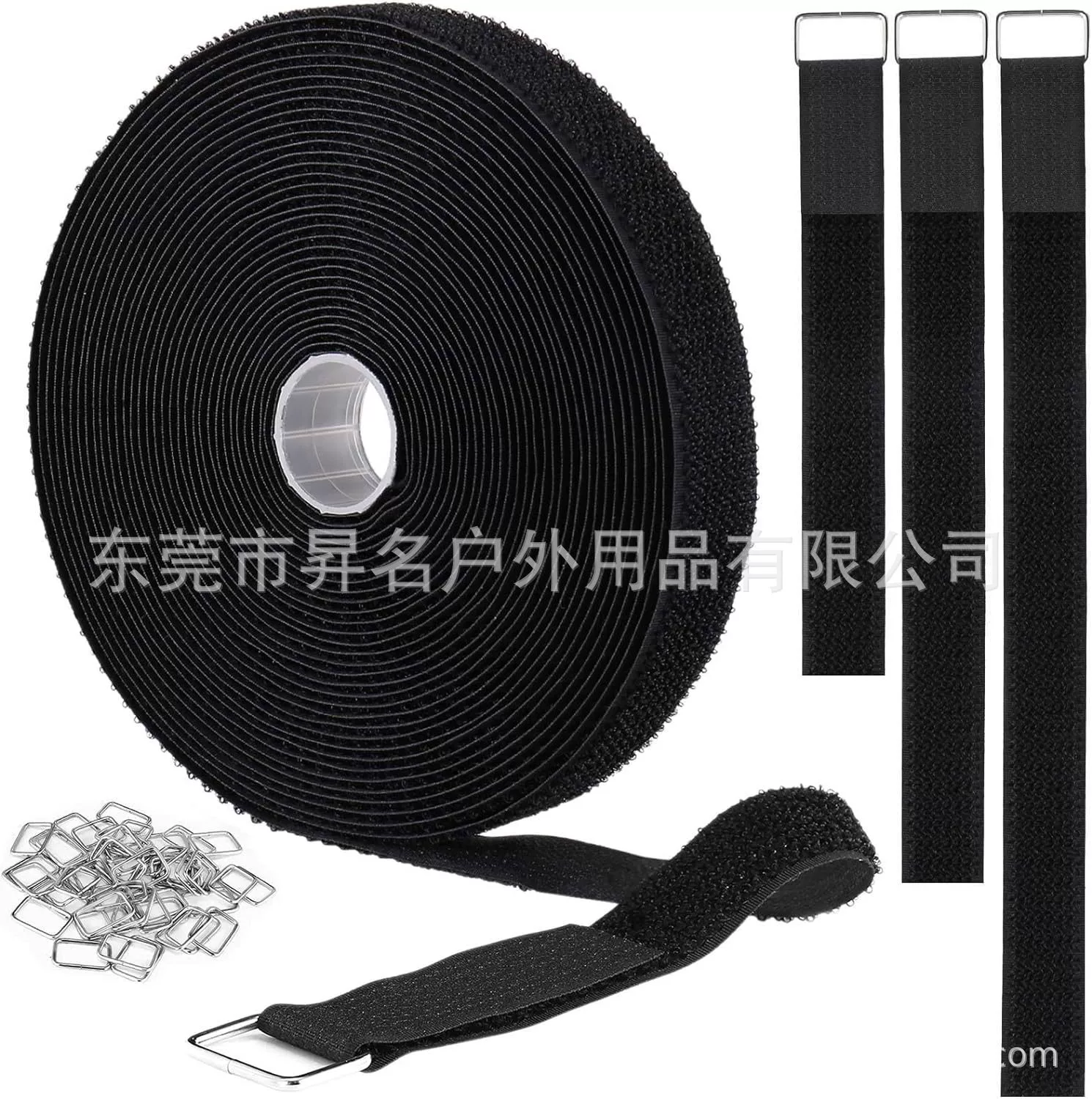 Ремни с крючками-петлями, регулируемые крепежные кабельные ремни, ремни с режущей длиной, многоразовые нейлоновые крепежные канаты