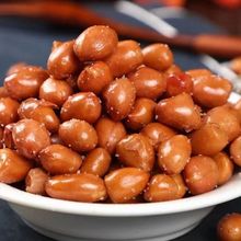 香酥油炸花生米熟红皮花生0g-5斤咸味散装下酒菜零食吃休闲食品厂