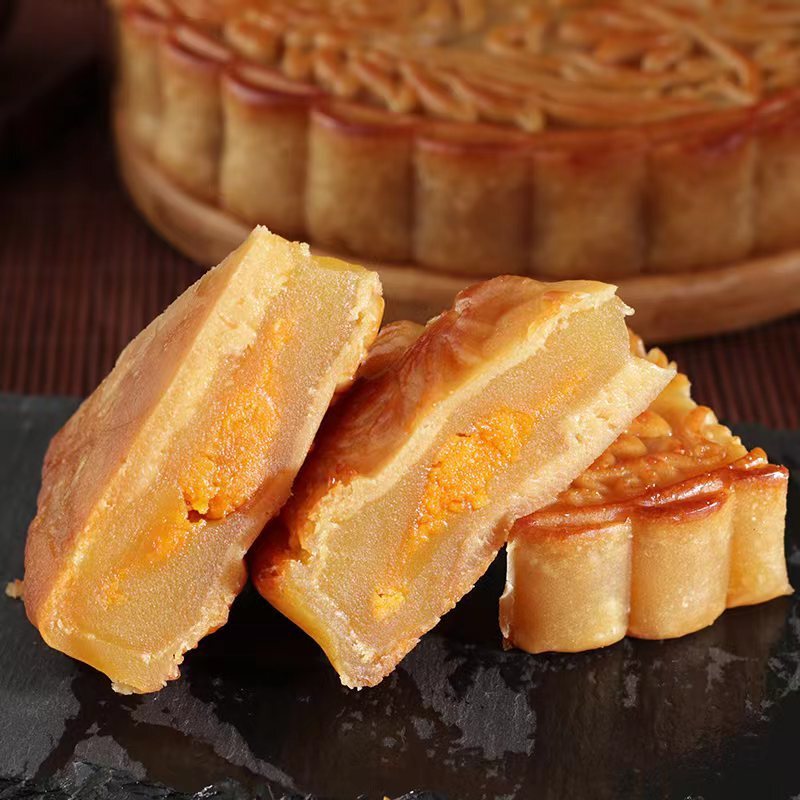 广式火腿伍仁金腿老式五仁叉烧咸蛋黄莲蓉豆沙哈密瓜大月饼老牌子|undefined