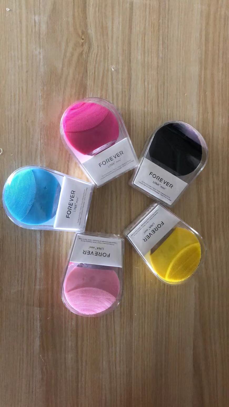 Limpiador facial USB recargable, silicona, ultrasonido, impermeable, para cuidado de la piel