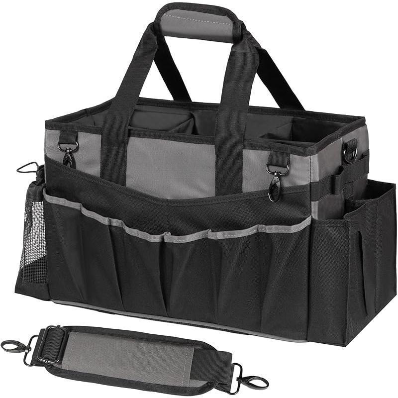 Wearable Cleaning Caddy Bag Supplies Organizer with Handle &|undefined